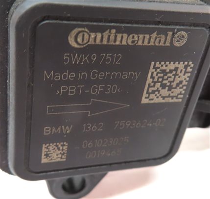 Thumbnail 6: 10-18 BMW 335i 535i X5 X6 (E83 E87 E90 F10 F15) 3.0L ENGINE MASS AIR FLOW SENSOR