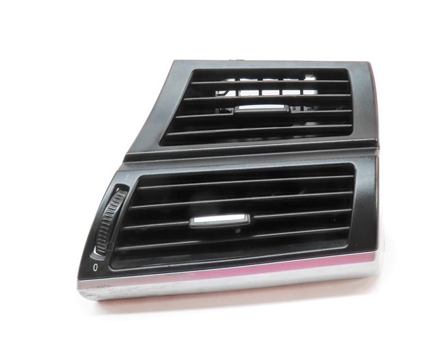 Thumbnail 2: 2013 BMW X5 (E70) FRONT RIGHT PASSENGER DASH HEAT AIR AC HVAC DUAL VENT (Black)