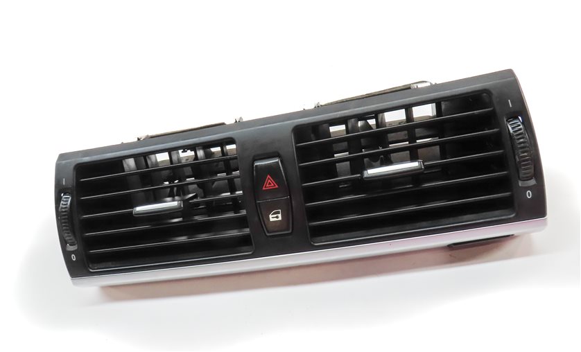 Thumbnail 2: 2013 BMW X5 (E70) FRONT CENTER DASH HEAT AIR AC HVAC DUAL VENT (Black)