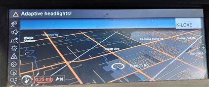 2013 BMW X5 (E70) FRONT CENTER DASH 8.8" INFORMATION NAVIGATION DISPLAY SCREEN