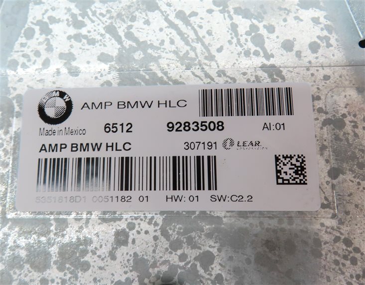 Thumbnail 5: 2011-2013 BMW X5 X5M (E70 E71) RADIO STEREO MEDIA AUDIO AMP AMPLIFIER (LEAR)