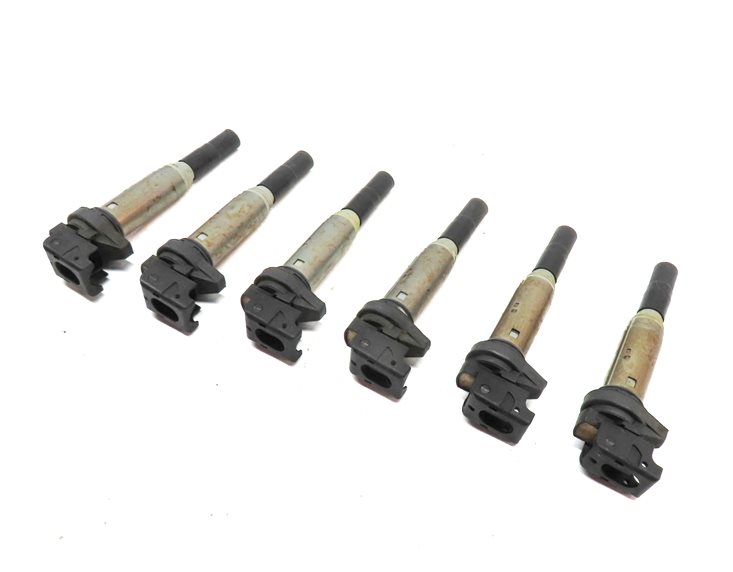 Thumbnail 1: 11-18 BMW F30 F31 F32 F10 E84 F25 F26 F15 F16 E89 TURBO IGNITION COIL SET 6