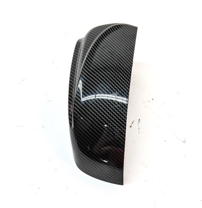 Thumbnail 5: 13 BMW X5 (E70) FRONT LEFT & RIGHT DOOR MIRROR CARBON FIBER LOOK COVER TRIM SET