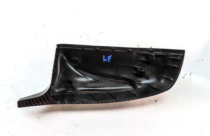 Thumbnail 9: 13 BMW X5 (E70) FRONT LEFT & RIGHT DOOR MIRROR CARBON FIBER LOOK COVER TRIM SET