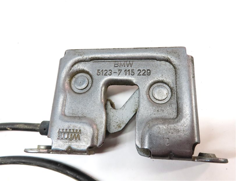 Thumbnail 9: 2014 BMW X1 (E84) FRONT HOOD BONNET LID LOCK LATCH w/ CABLE SET/2