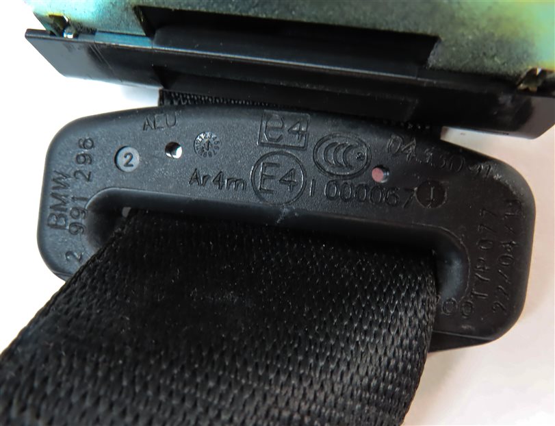 Thumbnail 5: 2014 BMW X1 (E84) REAR RIGHT SEAT SEATBELT BELT RETRACTOR (Gray)