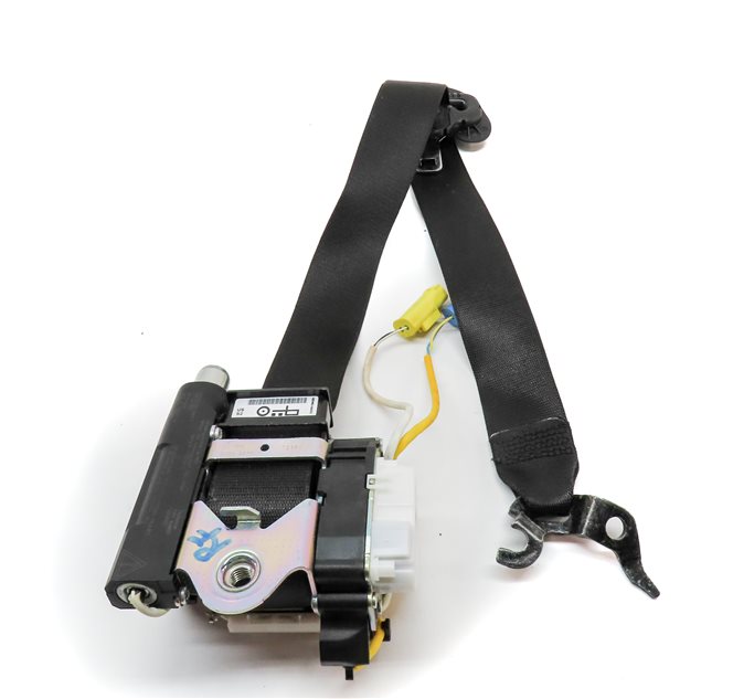 Thumbnail 4: 2014 BMW X1 (E84) FRONT RIGHT PASSENGER SEAT SEATBELT BELT RETRACTOR (Gray)