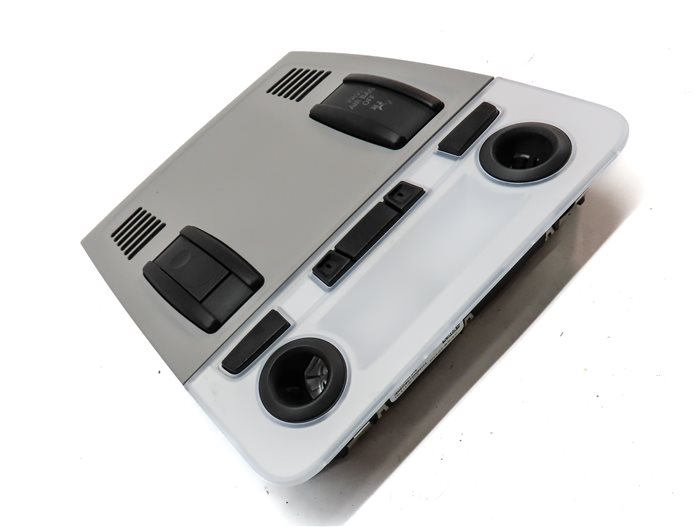 Thumbnail 3: 2014 BMW X1 (E84) FRONT INTERIOR OVERHEAD DOME LIGHT LAMP INDICATOR LIGHT (Gray)