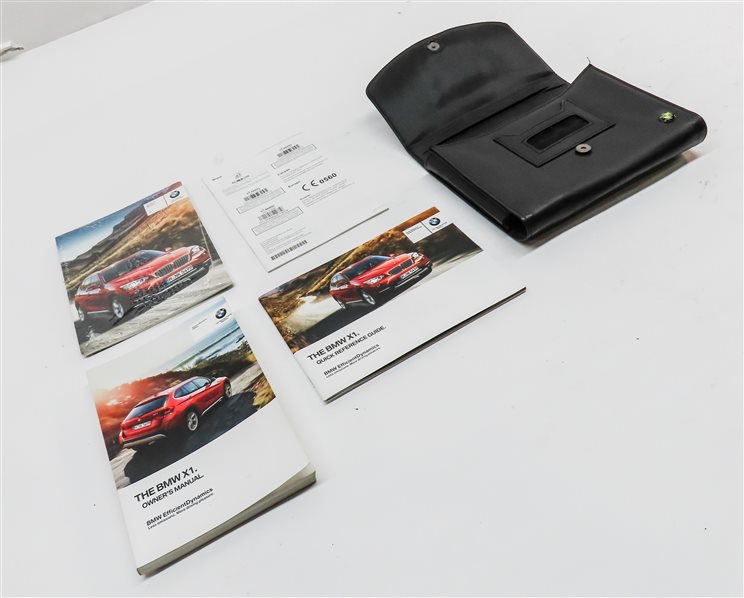 Thumbnail 3: 2014 BMW X1 (E84) 2.0L (N20) ENGINE OWNER'S MANUAL BOOKLET SET w/CASE