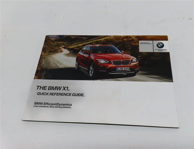 Thumbnail 6: 2014 BMW X1 (E84) 2.0L (N20) ENGINE OWNER'S MANUAL BOOKLET SET w/CASE