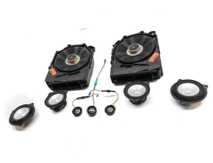 Thumbnail 2: 2014 BMW X1 (E84) AUDIO LOGIC 7 SOUND SYSTEM SUBWOOFER TWEETER SPEAKER SET/9