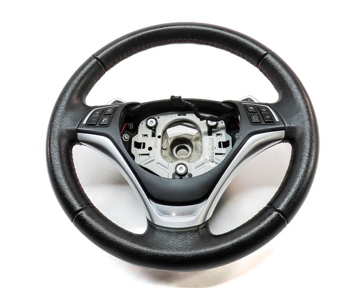 Thumbnail 2: 2013-2015 BMW X1 E84 SPORT STEERING WHEEL w/ SHIFT SHIFTER PADDLES (Black)