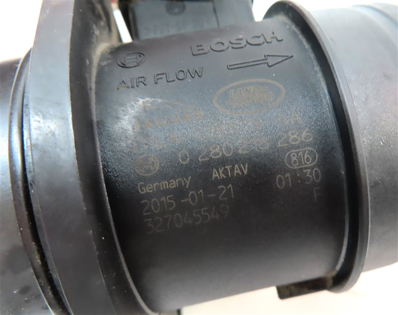 Thumbnail 7: 2013-2019 JAGUAR LAND ROVER F-TYPE XF LR4 ROVER SPORT MASS AIR FLOW SENSOR