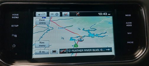 2015 RANGE ROVER SPORT (L494) INFO STEREO GPS NAVIGATION DISPLAY TOUCH SCREEN
