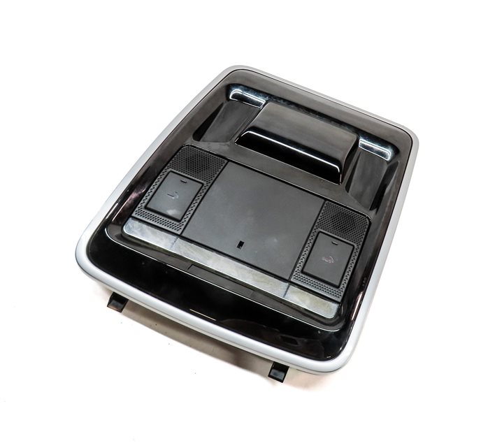 2015 RANGE ROVER SPORT (L494) FRONT OVERHEAD DOMELIGHT LAMP w/SOS BUTTON (Black)
