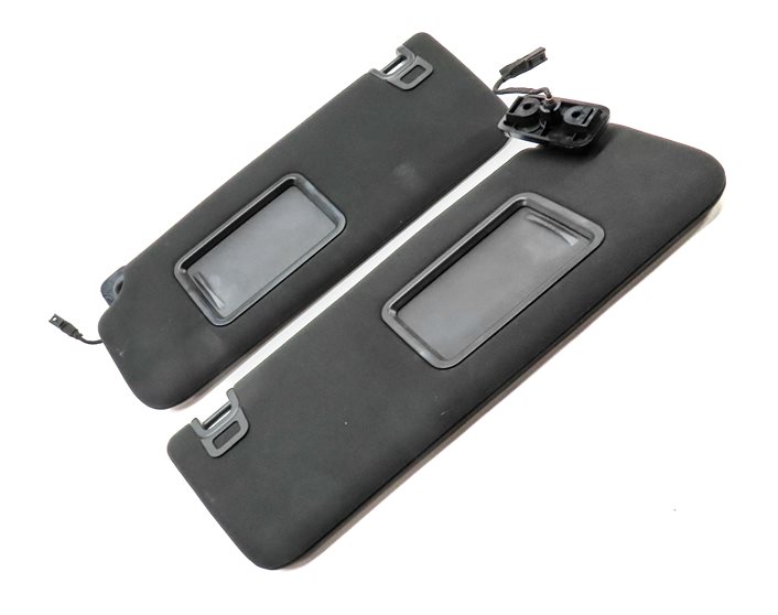 Thumbnail 3: 2014-2015 RANGE ROVER SPORT (L494) FRONT LEFT & RIGHT SUNVISOR SET-2 (Black)
