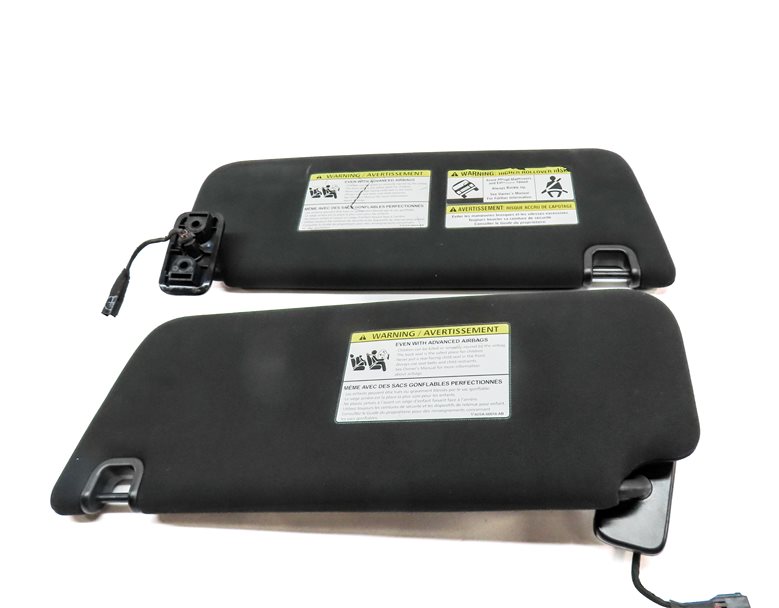 Thumbnail 5: 2014-2015 RANGE ROVER SPORT (L494) FRONT LEFT & RIGHT SUNVISOR SET-2 (Black)