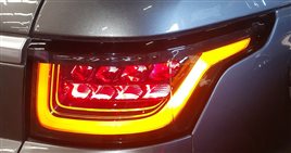 Thumbnail 2: 15-17 LAND RANGE ROVER SPORT L494 REAR RIGHT PASSENGER UPPER TAILLIGHT LAMP