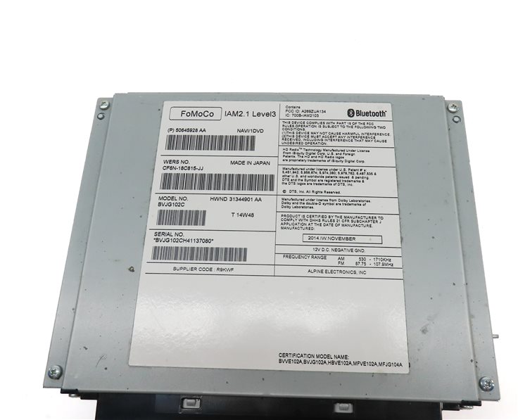 Thumbnail 5: 12-16 RANGE ROVER SPORT EVOQUE LR4 (L320 L405 L494 L538) CD NAV STEREO RECEIVER