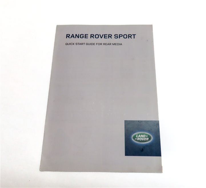 Thumbnail 6: 2015 RANGE ROVER SPORT (L494) 3.0L SUPER ENGINE OWNERS MANUAL BOOKLET SET w/CASE