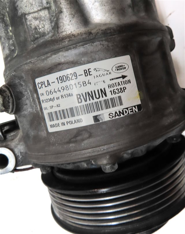 Thumbnail 7: 10-19 JAGUAR XE XF XJ LR4 RANGE ROVER SPORT (L320 L322 L405 L494) A/C COMPRESSOR
