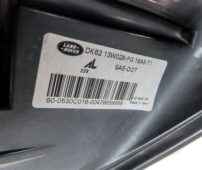 Thumbnail 7: 14-17 RANGE ROVER SPORT (L494) RIGHT PASSENGER HID XENON HEADLIGHT LIGHT LAMP