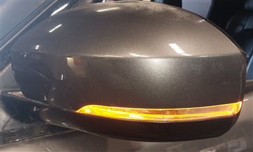 Thumbnail 2: 14-22 RANGE ROVER SPORT L494 LEFT DRIVER PFOLD HEATED DOOR MIRROR (Grey)