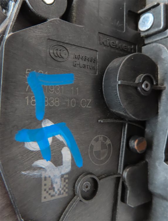 Thumbnail 7: 2014-2019 BMW I3 X1 X2 X5 X6 (F15 F16 F39 F48) FRONT LEFT DRIVER DOOR LOCK LATCH