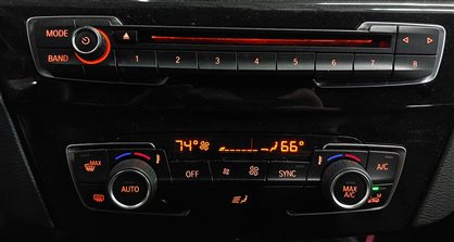 Thumbnail 2: 2016-2021 BMW X1 X2 (F39 F48) FRONT HEATER A/C TEMPERATURE RADIO CONTROL w/ TRIM