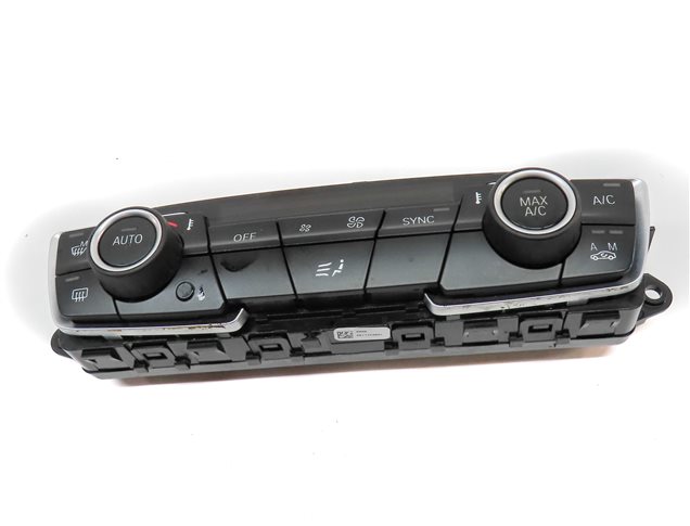 Thumbnail 3: 2016-2021 BMW X1 X2 (F39 F48) FRONT HEATER A/C TEMPERATURE RADIO CONTROL w/ TRIM