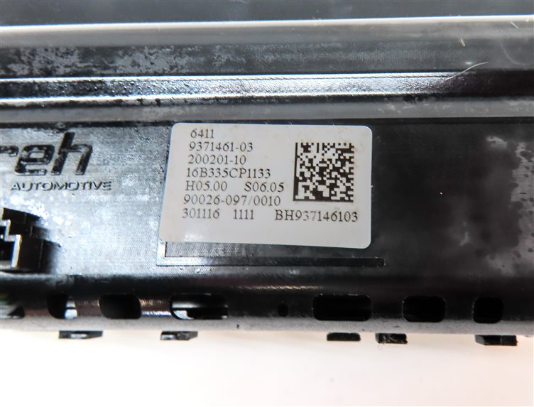 Thumbnail 7: 2016-2021 BMW X1 X2 (F39 F48) FRONT HEATER A/C TEMPERATURE RADIO CONTROL w/ TRIM