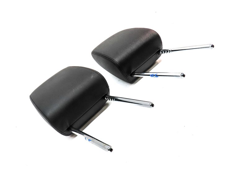 Thumbnail 3: 2016-2019 BMW X1 F48 FRONT LEFT DRIVER & RIGHT PASSENGER HEADREST SET/2 (Black)