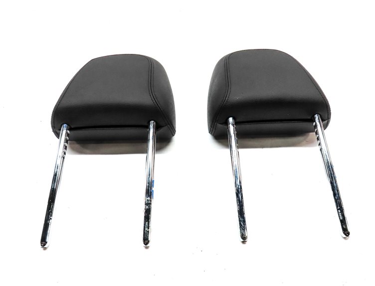 Thumbnail 6: 2016-2019 BMW X1 F48 FRONT LEFT DRIVER & RIGHT PASSENGER HEADREST SET/2 (Black)