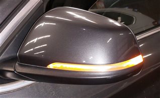Thumbnail 2: 2017-2022 BMW X1 F48 FRONT LEFT DRIVER PFOLD MEMORY DOOR MIRROR (Gray)