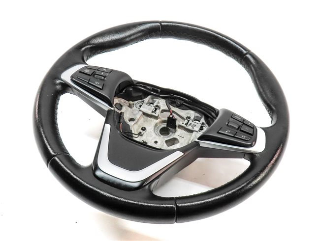 16-23 BMW X1 X2 F48 F39 DRIVER STANDARD STEERING WHEEL w/ SWITCHES (Black)