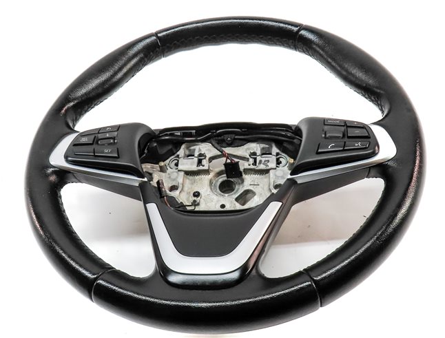 Thumbnail 2: 16-23 BMW X1 X2 F48 F39 DRIVER STANDARD STEERING WHEEL w/ SWITCHES (Black)