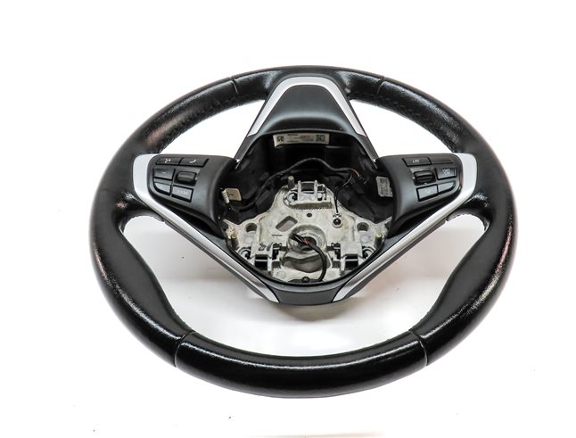 Thumbnail 4: 16-23 BMW X1 X2 F48 F39 DRIVER STANDARD STEERING WHEEL w/ SWITCHES (Black)