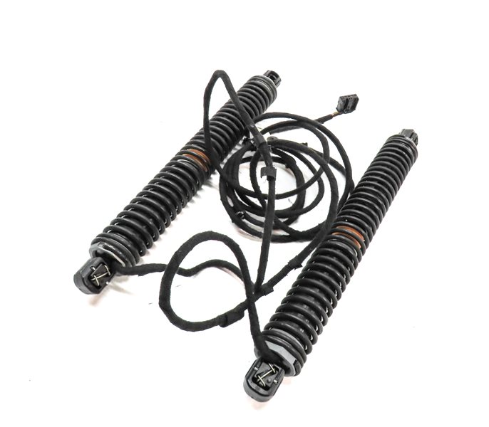 2012 BMW 750XI (F02) REAR LEFT & RIGHT ELECTRONIC TRUNK LID SHOCK STRUT SET/2