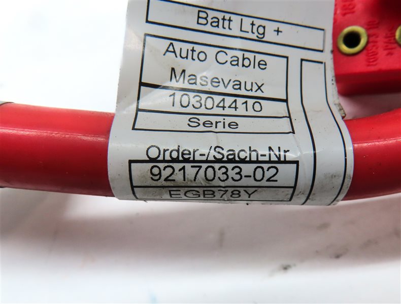 Thumbnail 5: 2012 BMW 750XI (F02) 4.4L (N63) ENGINE POSITIVE BATTERY TERMINAL CABLE