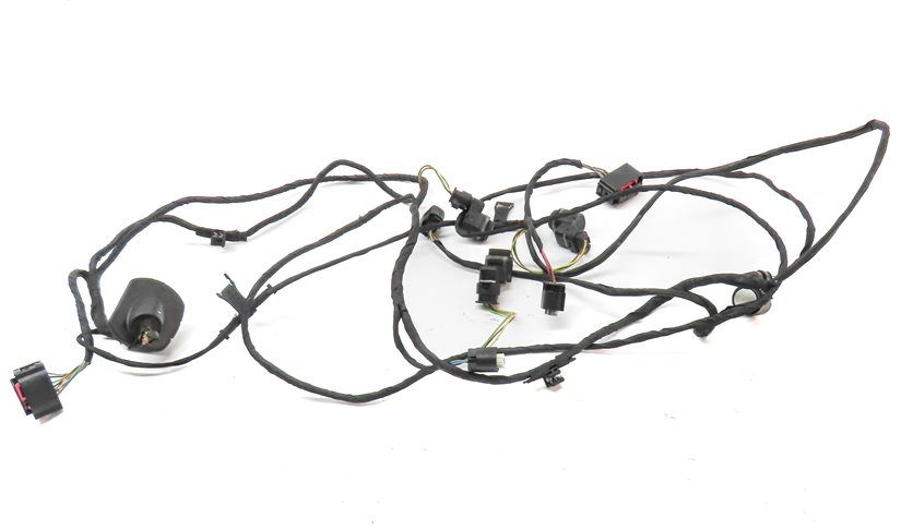 Thumbnail 2: 2012 BMW 750XI (F02) REAR PARK ASSIST PDC DISTANCE CONTROL SENSOR SET/4 (White)