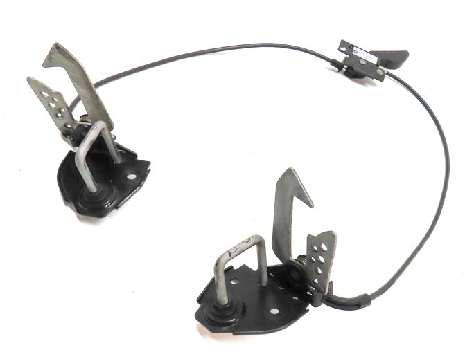 Thumbnail 3: 2012 BMW 750XI (F02) FRONT HOOD BONNET LID SAFETY HOOK CATCH LATCH SET/3