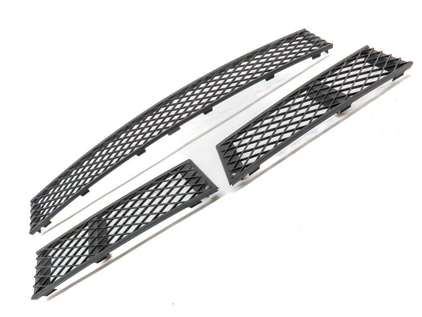 Thumbnail 3: 09-12 BMW 7 (F01 F02) FRONT LOWER LEFT RIGHT CENTER BUMPER AIR VENT GRILLE SET/3