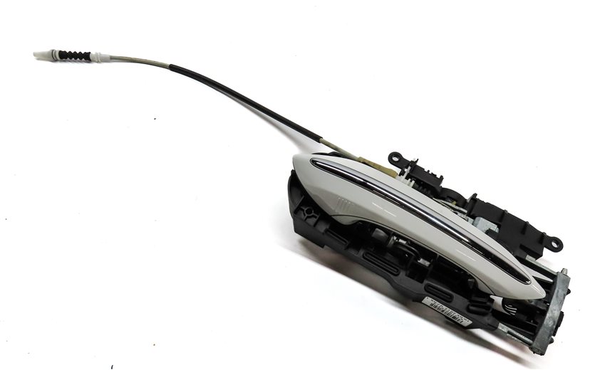 Thumbnail 1: 09-18 BMW 528i 535i 550i 740i 750i 760i LEFT REAR COMFORT DOOR HANDLE (White)