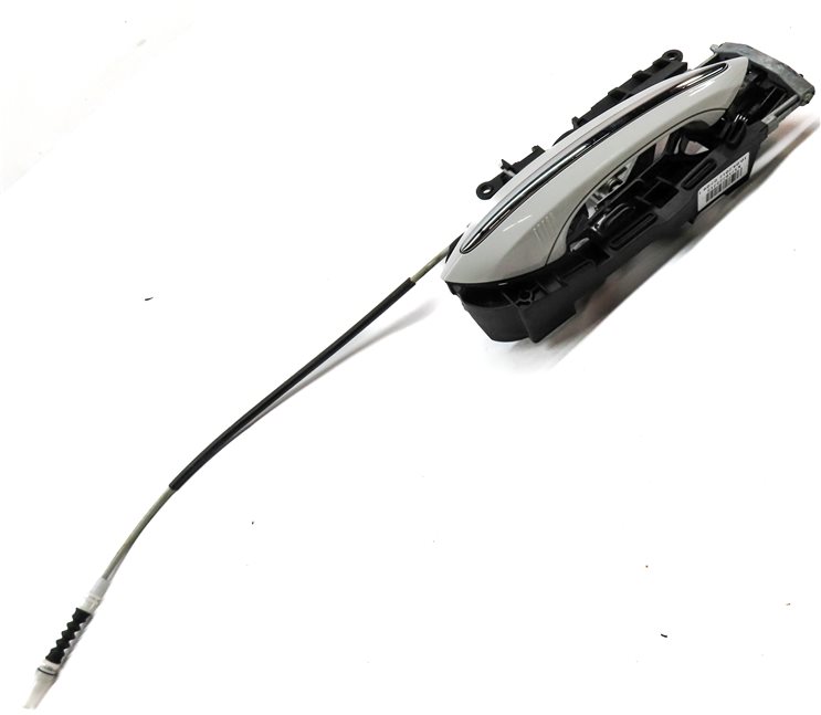Thumbnail 3: 09-18 BMW 528i 535i 550i 740i 750i 760i LEFT REAR COMFORT DOOR HANDLE (White)