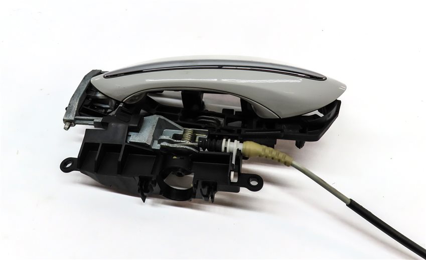 Thumbnail 4: 09-18 BMW 528i 535i 550i 740i 750i 760i LEFT REAR COMFORT DOOR HANDLE (White)