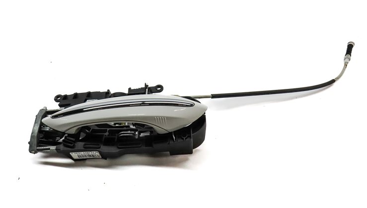 Thumbnail 2: 09-18 BMW 528i 535i 550i 740i 750i 760i FRONT RIGHT COMFORT DOOR HANDLE (White)