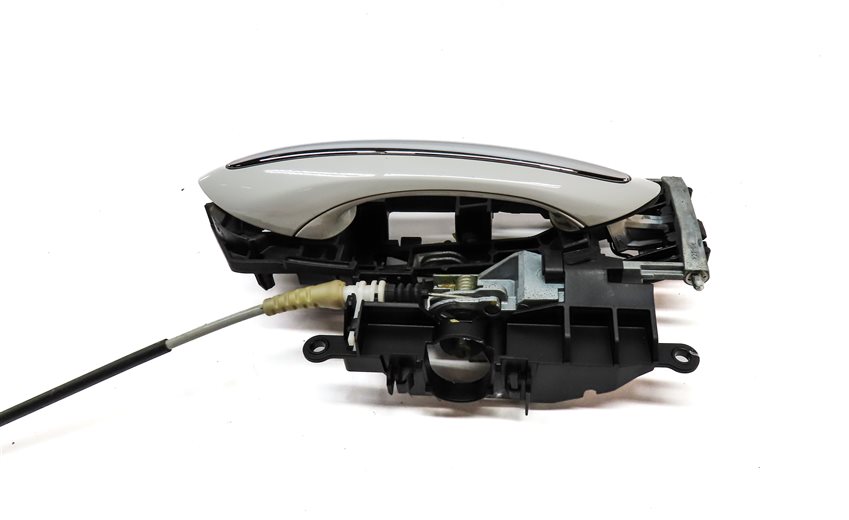 Thumbnail 4: 09-18 BMW 528i 535i 550i 740i 750i 760i FRONT RIGHT COMFORT DOOR HANDLE (White)