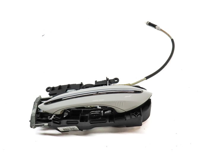 Thumbnail 2: 09-18 BMW 528i 535i 550i 740i 750i 760i REAR RIGHT COMFORT DOOR HANDLE (White)