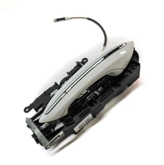 Thumbnail 3: 09-18 BMW 528i 535i 550i 740i 750i 760i REAR RIGHT COMFORT DOOR HANDLE (White)