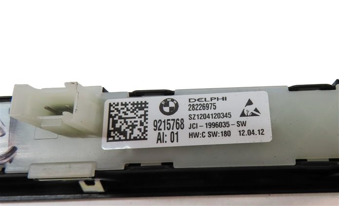 Thumbnail 6: 2012 BMW 750XI (F02) FRONT RIGHT PASSENGER MEMORY MASSAGE SEAT CONTROL SWITCH